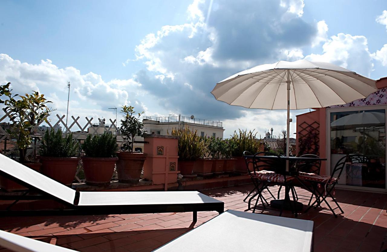 Spanish Steps Amazing Terrace Apartman Róma Kültér fotó