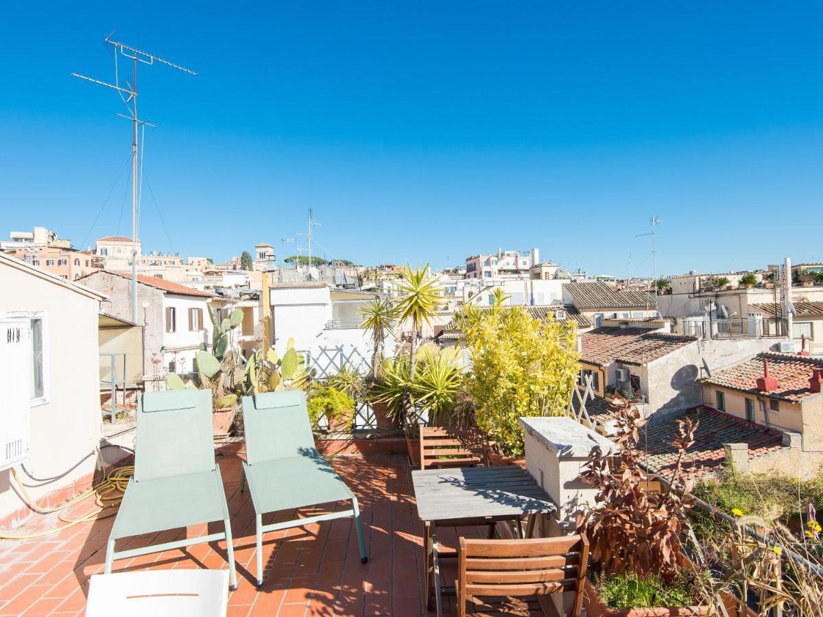 Spanish Steps Amazing Terrace Apartman Róma Kültér fotó